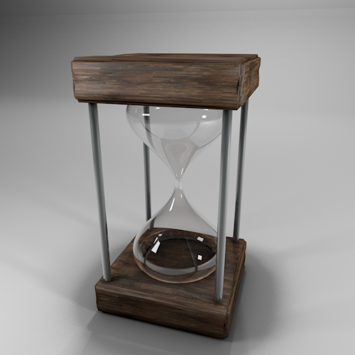 Hourglass render cinema 4d